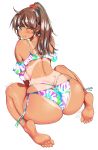  ass bikini feet nekoguchi swimsuits tan_lines 