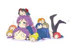  ayase_eri azuma_(no488888) blue_eyes blush closed_mouth hoshizora_rin kousaka_honoka long_hair love_live!_school_idol_project minami_kotori nishikino_maki purple_hair sonoda_umi toujou_nozomi white yazawa_nico 