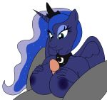  anthro big_breasts breasts equid female friendship_is_magic hi_res horn male male/female mammal my_little_pony penis princess_luna_(mlp) sex steelph titfuck winged_unicorn wings 