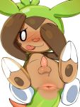  animal_genitalia anus balls blush chespin choreuny claws embarrassed invalid_tag male nintendo nude penis pok&eacute;mon pok&eacute;mon_(species) presenting simple_background solo tapering_penis toe_claws video_games white_background 