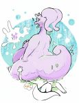  ! &lt;3 2019 ambiguous_gender antennae_(anatomy) anthro belly big_belly big_butt blush butt butt_grab clothed clothing curled_tail dragon duo eyes_closed facesitting goodra hand_on_butt hi_res huge_butt lying navel nintendo nude on_back open_mouth orgasm overweight panties partially_clothed pictographics pok&eacute;mon pok&eacute;mon_(species) quib rear_view shaking shivering sitting size_difference slime speech_bubble thick_tail thick_thighs tongue tongue_out underwear video_games wide_hips 