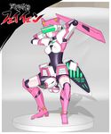 a- blush breasts cat3_(a-) fei-yen futanari highres legs_bent robot_girl virtual_on 