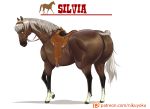  equid equine eyelashes female feral horse mammal nikuyoku patreon silvia_(nikuyoku) simple_background smile solo white_background 
