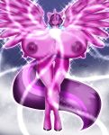  anthro big_breasts breasts equid female friendship_is_magic hi_res horn huge_breasts mammal my_little_pony no_underwear pussy silentpassion twilight_sparkle_(mlp) winged_unicorn wings 