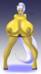  anthro big_breasts blush breasts clothing doctor_fauna_(mlp) equid equine female hi_res huge_breasts mammal panties panties_down pussy silentpassion underwear 