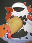  anal anal_penetration apc_(artist) blush bodily_fluids cum cum_inside cum_while_penetrated duo erection fur genital_fluids hands-free larvesta male male/male nintendo orgasm penetration penis pok&eacute;mon pok&eacute;mon_(species) simple_background video_games volcarona 