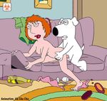  animated biohazard brian_griffin family_guy ha_cha_cha lois_griffin 