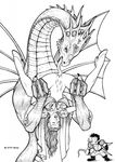  disney dragon enchanted extro giselle narissa prince_edward 
