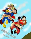  captain_marvel_jr dc kon_el mary_marvel russkere superboy supergirl 