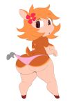  &lt;3 2019 anthro anthrofied autumn_deerling big_breasts big_butt black_hair breasts brown_fur bubble_butt butt cervid cervine clothing deerling disembodied_hand female flower fur hair hi_res hooves horae_deerling huge_butt looking_back mammal nintendo orange_hair panties plant pok&eacute;mon pok&eacute;mon_(species) purple_yoshi_draws rear_view short_hair short_stack side_boob simple_background thick_thighs underwear video_games wide_hips 