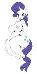  anthro big_breasts breasts equid friendship_is_magic hi_res horn mammal my_little_pony nipples nude ramudey rarity_(mlp) unicorn 