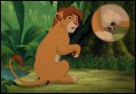  animal_genitalia balls disney felid herpestid hi_res kaion lion male male/male mammal meerkat pantherine simba the_lion_king timon 