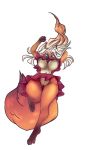 2019 anthro breasts female green_eyes hair hi_res jumping mammal rodent sciurid solo tree_squirrel woofmaple ych_(character) 