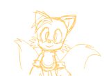  2d_animation animated anthro canid canine clothing footwear fox gloves handwear male mammal miles_prower open_mouth smile solo sonic_(series) trollerskates video_games 