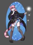  anthro bottomwear clothing clothing_lift diaper domestic_cat felid feline felis female hi_res magic mammal skirt skirt_lift solo surprise wardrobe_malfunction wen 