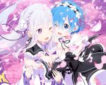  emilia_(re_zero) re_zero_kara_hajimeru_isekai_seikatsu rem_(re_zero) tagme 