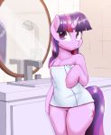  2019 barely_visible_genitalia cutie_mark equid female friendship_is_magic hi_res horn inside mammal mirror my_little_pony pussy solo spectre_z twilight_sparkle_(mlp) unicorn 