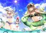  bikini girls_frontline ktmzlsy720 rfb_(girls_frontline) suomi_(girls_frontline) swimsuit tagme_(character) 