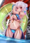  bikini murasame_shia swimsuits tagme wet 