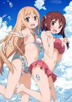  bikini bra breast_hold doma_umaru ebina_nana himouto!_umaru-chan kantoku swimsuits 