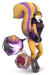  anthro barefoot biped clothed clothing cutaway diaper dildo female female_penetrated fetish-art fur hair hi_res humanoid_pussy looking_pleasured mammal masturbation mephitid penetration pussy sex_toy skunk solo standing vaginal vaginal_masturbation vaginal_penetrated 