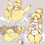  &lt;3 1:1 2019 animal_crossing anthro anthro_penetrated anus blonde_hair blush bodily_fluids breasts canid canine canis cum cum_in_pussy cum_inside disembodied_tongue domestic_dog duo female female_penetrated french_kissing fur genital_fluids hair hi_res human human_on_anthro human_penetrating human_penetrating_anthro interspecies isabelle_(animal_crossing) kissing looking_at_viewer male male/female male_penetrating mammal nintendo nipples penetration pussy sex shih_tzu tanuk_kun text tongue toy_dog vaginal vaginal_penetration video_games yellow_fur 