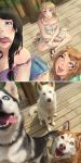  dog heterochromia highres reference_photo_inset tagme 