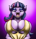  absurd_res anthro big_breasts breasts cleavage clothed clothing equid female friendship_is_magic happyanthro hi_res horn mammal my_little_pony solo twilight_sparkle_(mlp) unicorn 