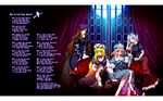  blonde_hair blue_eyes dress english fan folding_fan gradient_hair hat highres hijiri_byakuren japanese_clothes long_hair moon multicolored_hair multiple_girls pink_eyes pink_hair purple_eyes saigyouji_yuyuko short_hair silver_hair sitting touhou tsuki_hana wallpaper window yagokoro_eirin yakumo_yukari yellow_eyes 