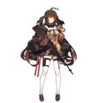  1girl antenna_hair bad_proportions bag baggy_clothes bangs battle_rifle black_ribbon black_skirt blazer blush breasts brown_footwear brown_hair brown_jacket closed_mouth coat full_body girls_frontline gradient_hair gun hair_ribbon holding holding_gun holding_weapon jacket light_particles loafers long_hair looking_at_viewer m14 m14_(girls_frontline) medium_breasts mod3_(girls_frontline) multicolored_hair neck_ribbon off_shoulder official_art open_clothes open_coat pleated_skirt pouch rain_lan red_hair ribbon rifle shirt shoes sidelocks skirt sleeves_past_wrists smile solo thigh_strap thighhighs transparent_background twintails two-tone_hair very_long_hair weapon white_legwear yellow_eyes zettai_ryouiki 
