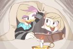  anatid anseriform avian bird book candle clothing disney duck ducktales ducktales_(2017) lena_(ducktales) webby_vanderquack たけっこ 