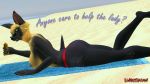  3d_(artwork) anthro beach big_breasts bikini breasts chiropteran clothing digital_media_(artwork) female garry&#039;s_mod looking_at_viewer lordzbacon mammal seaside sunbathing sunblock swimwear vampire 