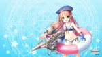  august bikini iris_mysteria!_~shoujo_no_tsumugu_yume_no_hiseki~ pointy_ears swimsuits tagme wallpaper weapon 