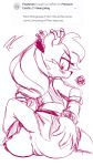  anthro anus bottomless butt clothed clothing female herpestid hi_res mammal mina_mongoose mongoose pleasure_castle pussy solo sonic_(series) spread_butt spreading upskirt 