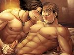  abs bara cum gimay handjob kyle louis male male_focus male_only muscle nude penis pubic_hair soraou uncensored yaoi 