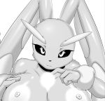  anthro barely_visible_genitalia barely_visible_penis big_breasts breasts censored female hi_res lopunny male male/female nintendo nipples penis pok&eacute;mon pok&eacute;mon_(species) sex tailzkim titfuck video_games 