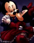  2012 anthro bow clothing disney dress duo eye_contact eyeshadow female gloves hand_holding handwear looking_at_another makeup male male/female mammal marezon-m mickey_mouse minnie_mouse mouse murid murine necktie rodent suit 