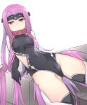  cameltoe fate/grand_order fate/stay_night katsuda_(katonnbootita) leotard medusa_(lancer) thighhighs 