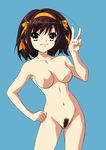  highres nude nude_filter photoshop pubic_hair suzumiya_haruhi suzumiya_haruhi_no_yuuutsu uncensored 