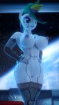  3d_(artwork) android anthro anthrofied areola armwear big_breasts big_nipples blender_(software) blue_eyes breasts clothing colored_nails cutie_mark cybernetics cyborg digital_media_(artwork) elbow_gloves equid equine evening_gloves eyeshadow female fishnet fishnet_gloves fishnet_handwear friendship_is_magic gloves hands_on_hips handwear hi_res horse legwear lipstick machine makeup mammal my_little_pony nails nipples pinup pony pose purple_eyeshadow purple_lipstick purple_nails raripunk rarity_(mlp) rinny robot solo stockings thigh_highs 