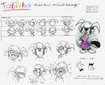  anthro eric_schwartz female hi_res mammal mephitid model_sheet sabrina_online skunk tabitha_(sabrina_online) webcomic 