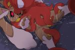  ambiguous_gender cephalopod coleoid hi_res ink lagomorph leporid lopunny mammal marine mollusk nintendo octillery pok&eacute;mon pok&eacute;mon_(species) red_eyes tentacles video_games winte 