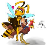  annoyed anthro arthropod avian balls banjo-kazooie banjo_(banjo-kazooie) bee big_breasts bird blue_eyes blush bodily_fluids breasts breegull brown_fur cum digital_media_(artwork) female fur genital_fluids honey_b._(banjo-kazooie) hymenopteran insect interspecies kazooie male male/female male_penetrating mammal mumbo_jumbo nekomajinsama nipples non-mammal_breasts nude open_mouth penetration penis pussy rareware sex simple_background smile vaginal vaginal_penetration video_games 