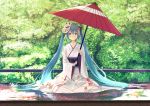  hatsune_miku kimono nishin umbrella vocaloid 