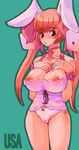  animal_ears bb blush breasts cameltoe di_gi_charat kemonono kemonono_(inchiki_dou) large_breasts nipples panties underwear 