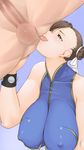  anilingus ass blush capcom censored china_dress chinadress chinese_clothes chun-li dress highres nipples oral penis smile street_fighter 