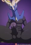  2019 absurd_res anthro anthrofied balls blue_eyes digital_media_(artwork) glans hi_res humanoid_penis legendary_pok&eacute;mon looking_at_viewer male nintendo patreon penis pok&eacute;mon pok&eacute;mon_(species) pok&eacute;morph smile solo url video_games winick-lim xerneas 