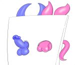  balls clitoris cutout_board erection female hi_res horn humanoid humanoid_penis imp invalid_tag male mark_m not_furry nude penis pussy simple_background zilx_(bugmag) 