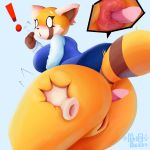  ! 1:1 absurd_res aggressive_retsuko ailurid anal anthro anus bent_over big_breasts big_butt blush breasts butt close-up clothed clothing cutaway deep_rimming disembodied_hand disembodied_tongue duo female hi_res inb4rule34 low-angle_view mammal oral partially_clothed puffy_anus pussy rear_view red_panda retsuko rimming sanrio sex simple_background solo_focus surprise tongue wide_eyed 