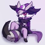  1:1 2019 anthro anus black_fur braixen breasts canid canine cape clothed clothing digital_media_(artwork) female fur hair hat headgear headwear hi_res inner_ear_fluff looking_at_viewer magic_user mammal nintendo nude nulloffset pok&eacute;mon pok&eacute;mon_(species) pussy simple_background smile solo tongue tongue_out video_games white_fur witch witch_hat 